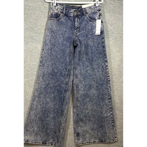 BDG Urban Outfitters‎ A Wide Leg Jeans Size 27 Acid Wash Denim